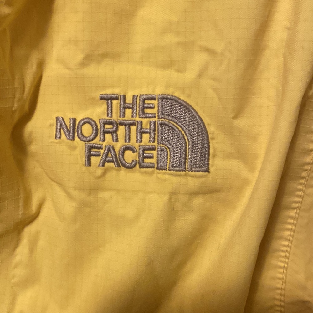 North Face yellow rain jacket - Picture 3 of 4